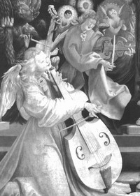 Viol on the Isenheimer Altar (1506-1515)